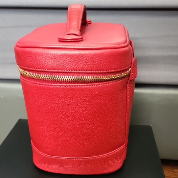 Chanel Red Vanity Bag - Picture 5 of 11